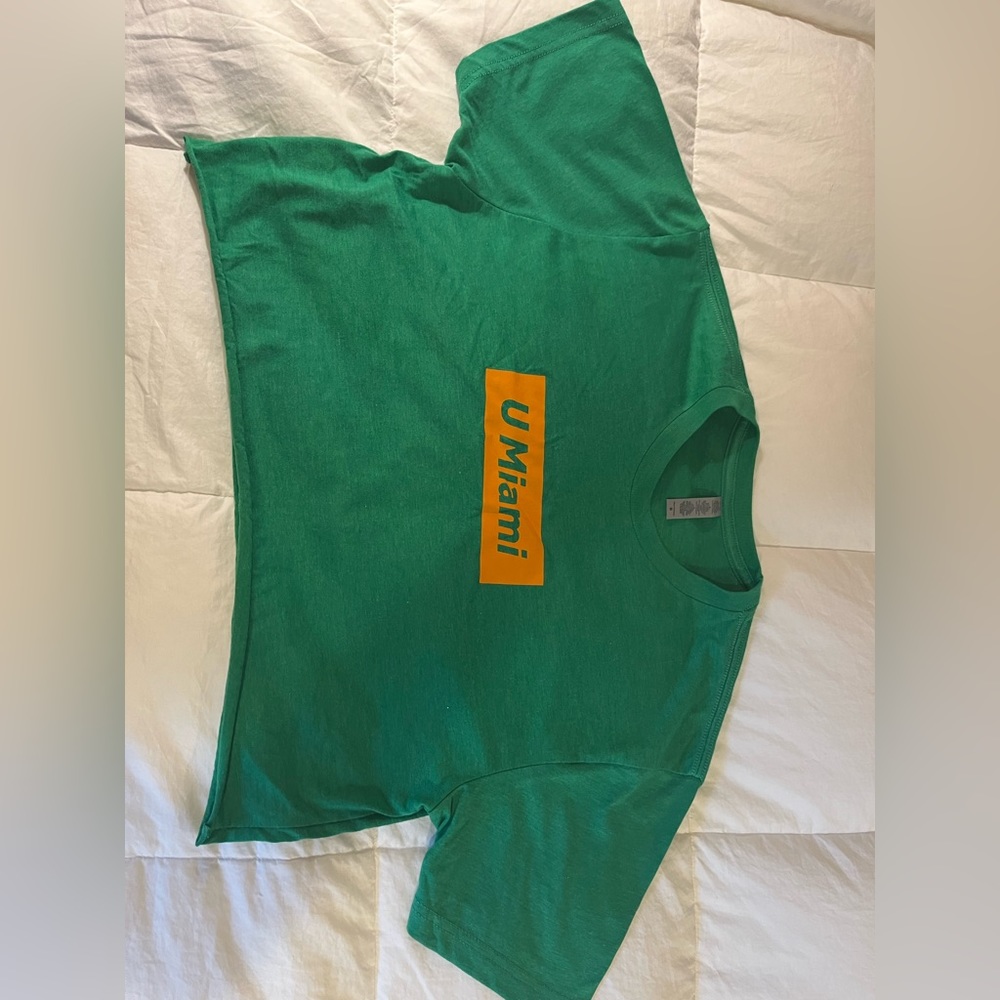 UMiami Crop Top T shirt